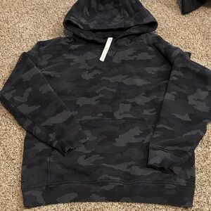 Lululemon Black Camouflage Hoodie